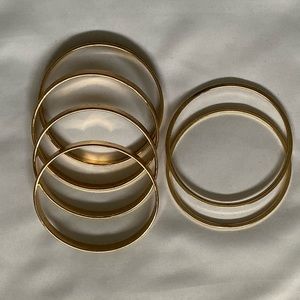 Gold Bangle set